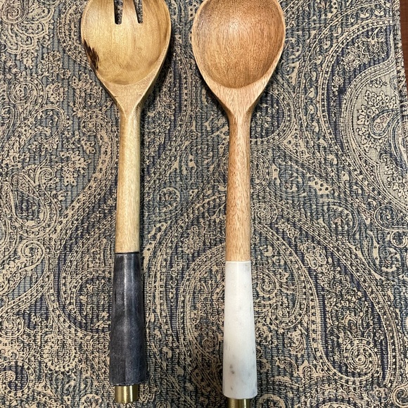 Mudpie Salad Utensil Set - Picture 3 of 3